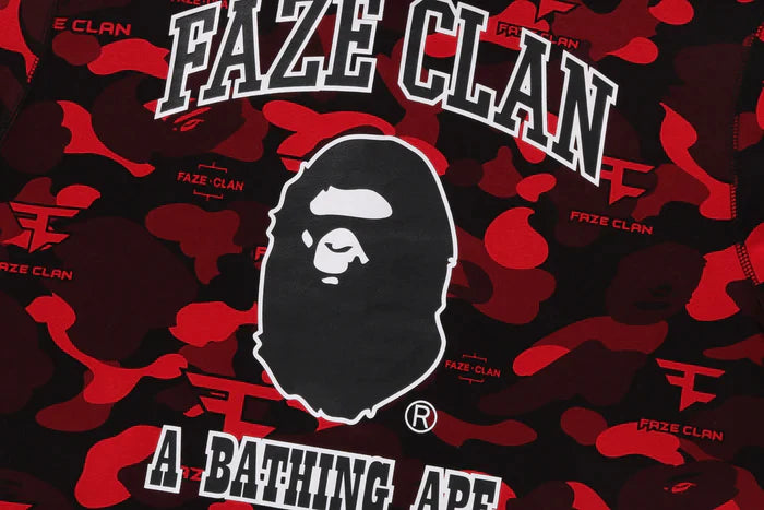 Moletom BAPE x Faze Clan