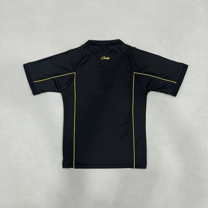 Camiseta Corteiz Talismo Football Jersey Black