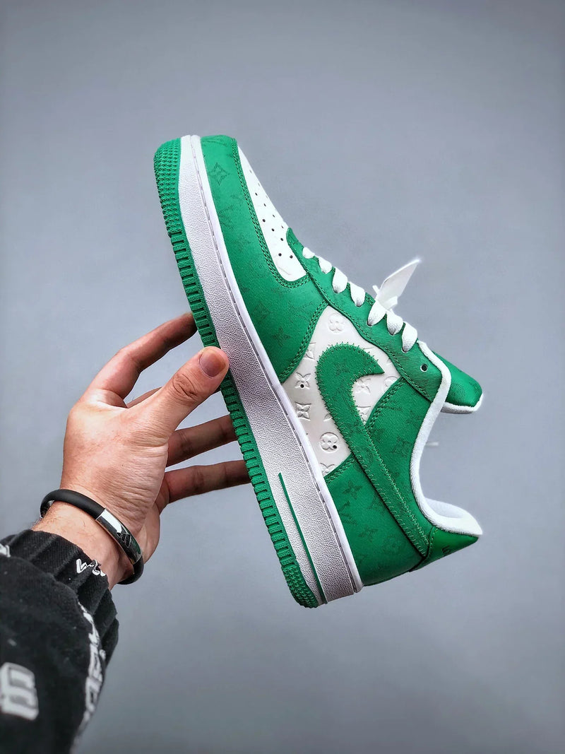 Tênis Nike Air Force 1 Low x "Louis Vuitton" Green