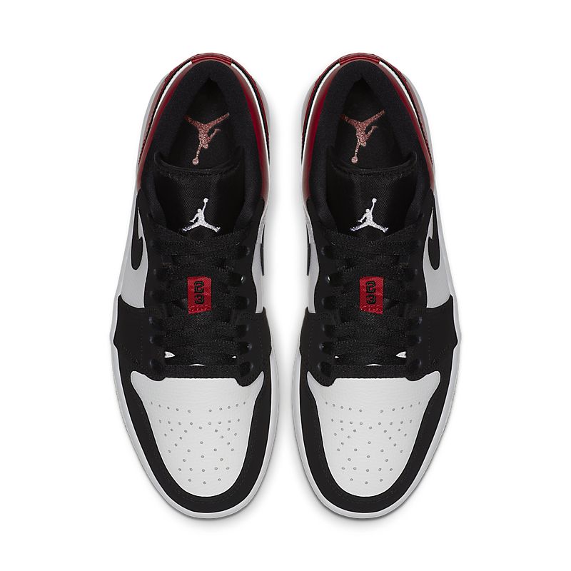 Tênis Nike Jordan 1 Low Black Toe