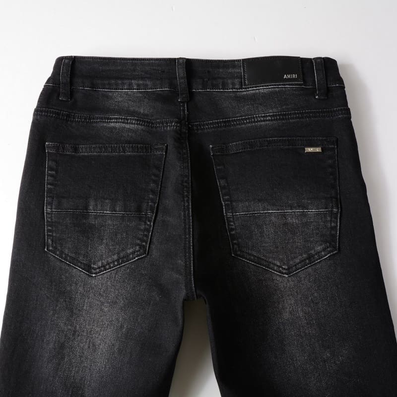 Calça Amiri Ultra Suede MX1 'Aged Black'