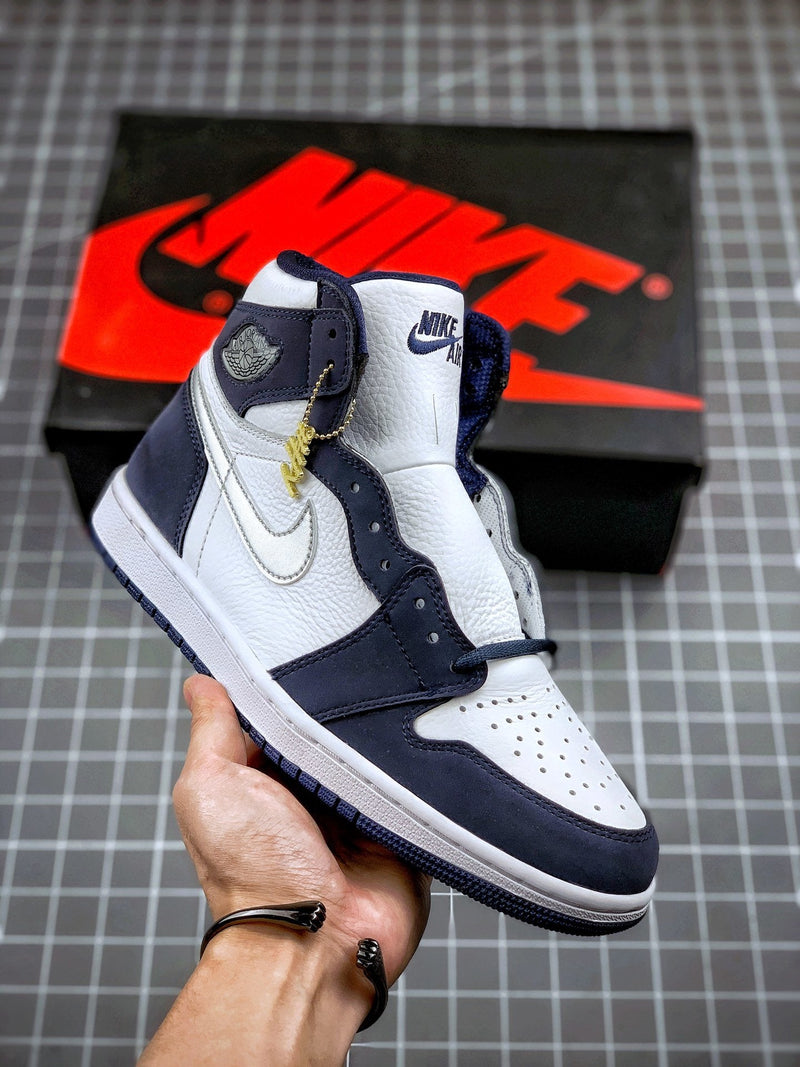 Tênis Nike Air Jordan 1 High CO.JP “Midnight Navy”