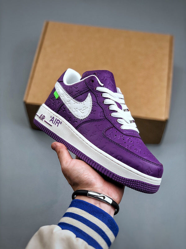 Tênis Nike Air Force 1 Low LV8 Purple Leather