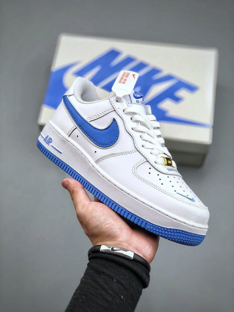 Tênis Nike Air Force 1 Low Swoosh Blue