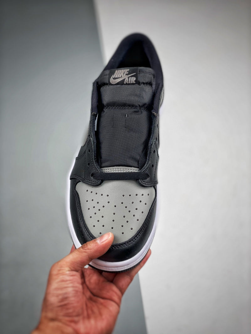 Tênis Nike Air Jordan 1 Low Retro "Black Grey"