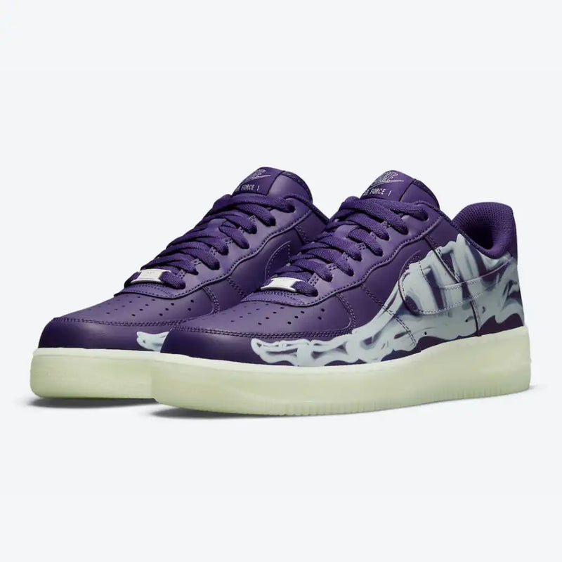 Tênis Nike Air Force 1 Low Purple Skeleton