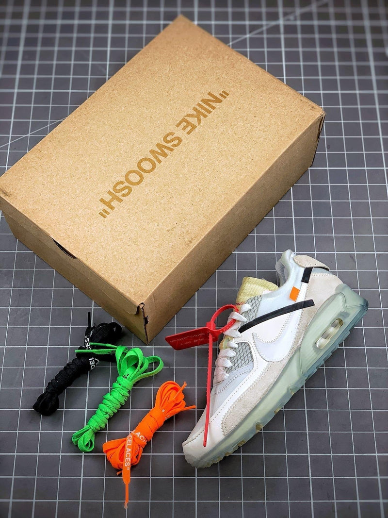 Tênis Nike Air Max 90 x OFF-White Branco