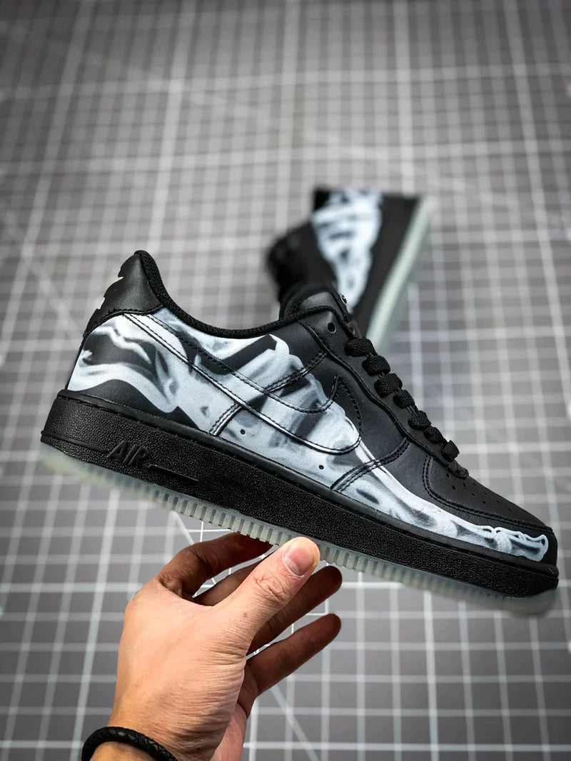 Tênis Nike Air Force 1 Low Skeleton Black