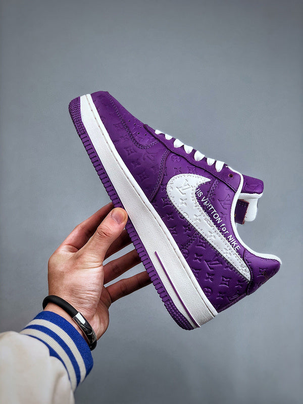 Tênis Nike Air Force 1 Low LV8 Purple Leather