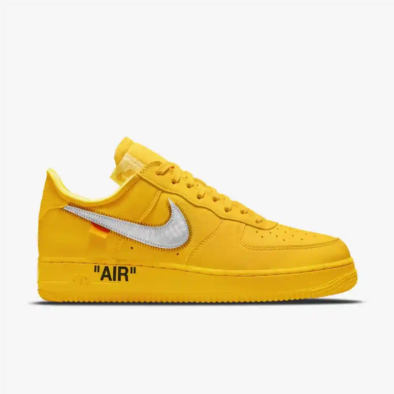 Tênis Nike Air Force Low x Off-White 'ICA University Gold'