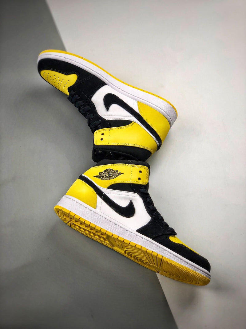 Tênis Nike Air Jordan 1 Mid SE 'Yellow Toe'