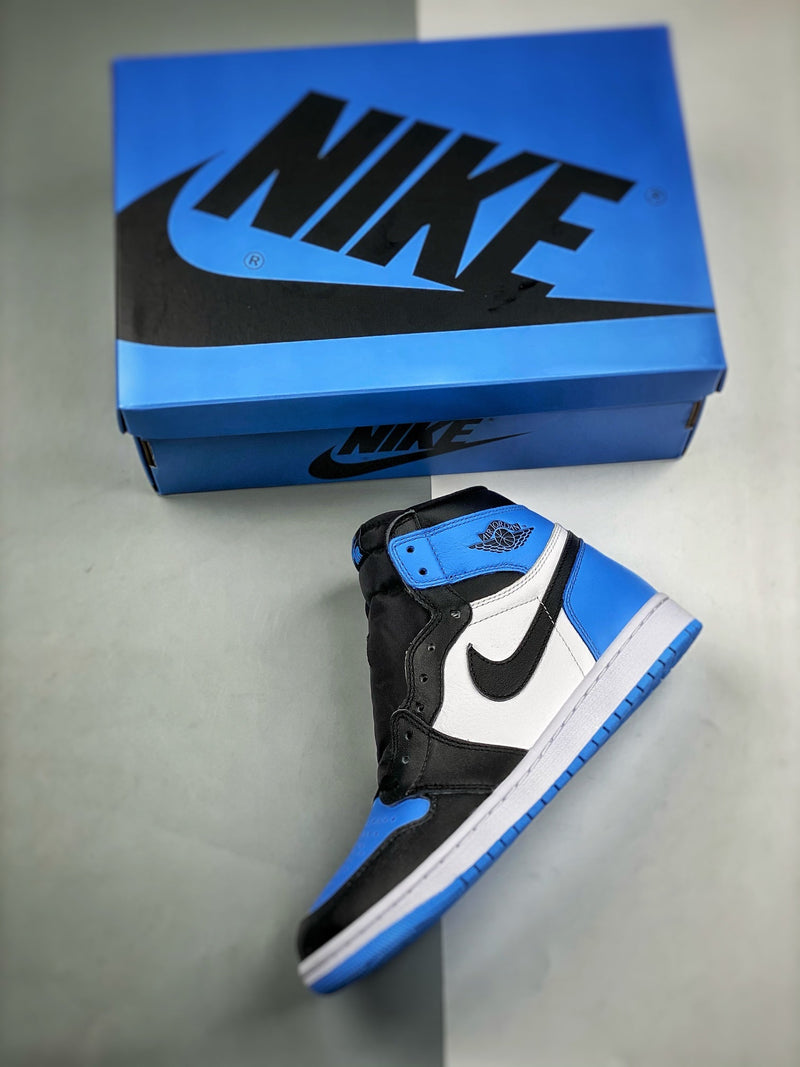 Tênis Nike Air Jordan 1 High "UNC Toe"