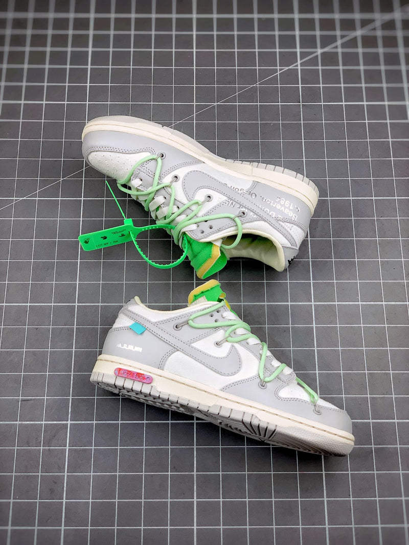 Tênis Nike SB Dunk Low x Off-White 'The 50 - Green'