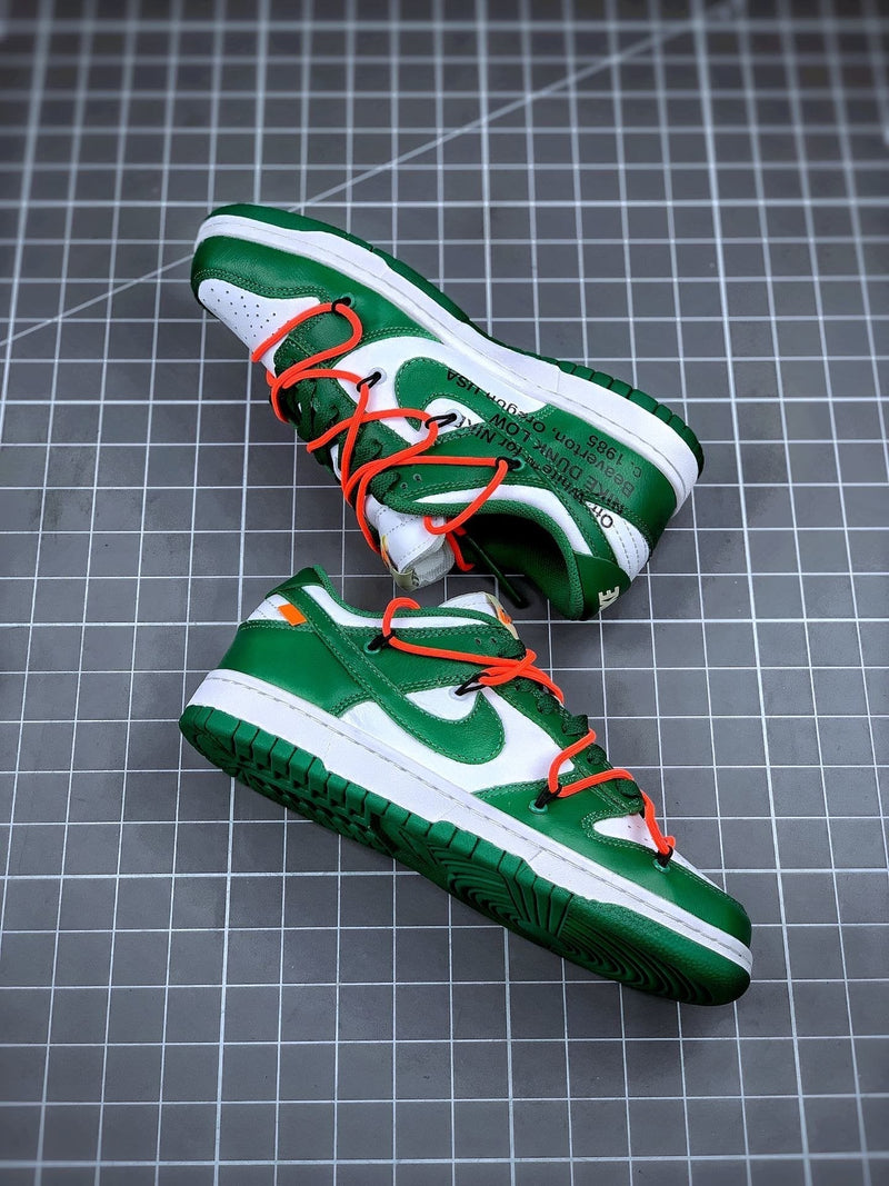 Tênis Nike SB Dunk Low x Off-White 'Pine Green'