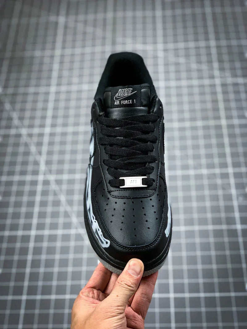 Tênis Nike Air Force 1 Low Skeleton Black