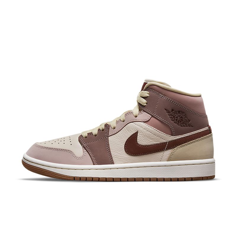 Tênis Nike Jordan 1 Mid SE Dark Pony Smoky Mauve