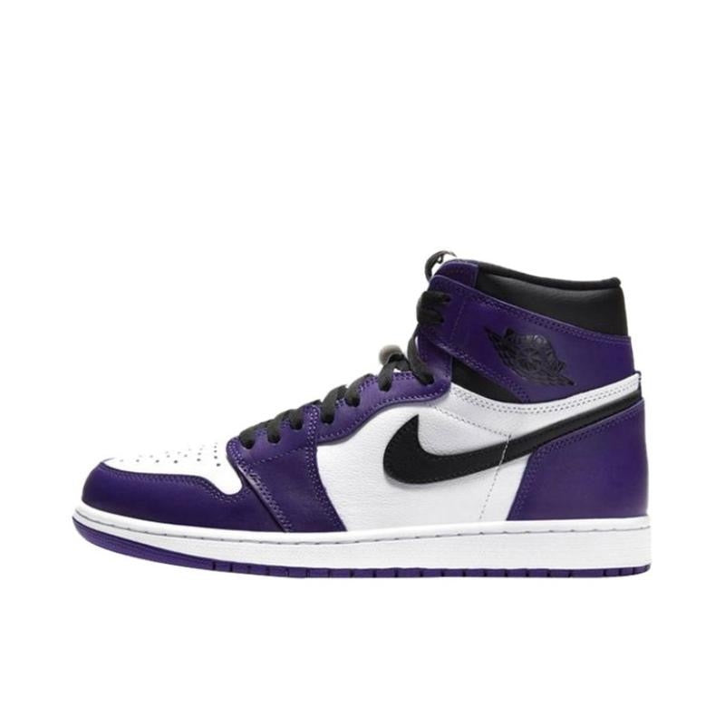 Tênis Nike Air Jordan 1 High Court Purple White 2.0