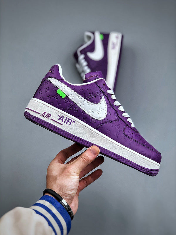 Tênis Nike Air Force 1 Low LV8 Purple Leather