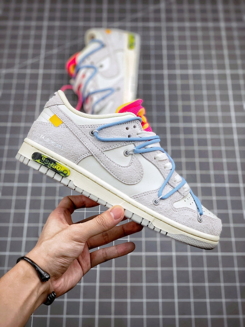 Tênis Nike SB Dunk Low x Off-White 'The 50 - Blue'