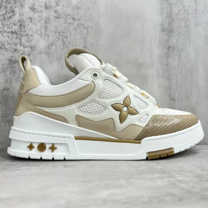 Louis Vuitton LV Skate Sneaker Beige White