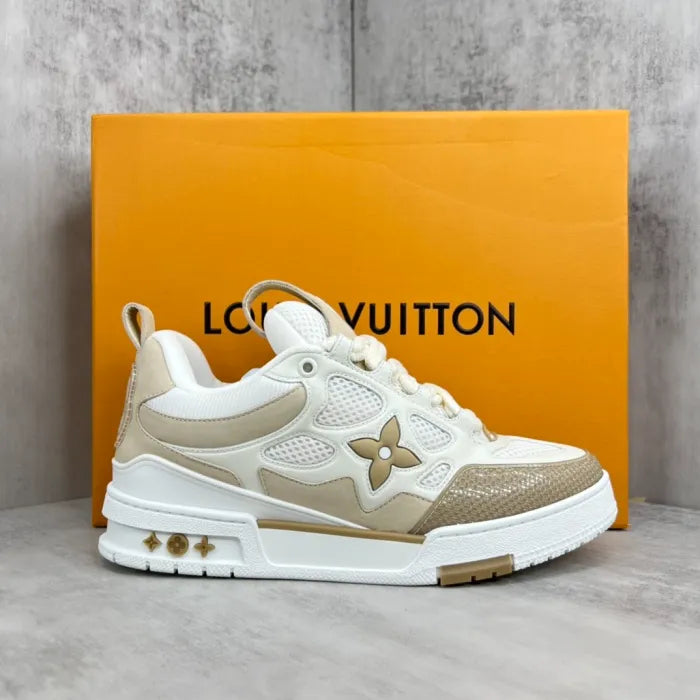 Louis Vuitton LV Skate Sneaker Beige White