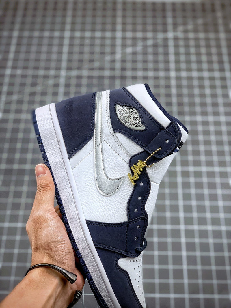 Tênis Nike Air Jordan 1 High CO.JP 'Midnight Navy'