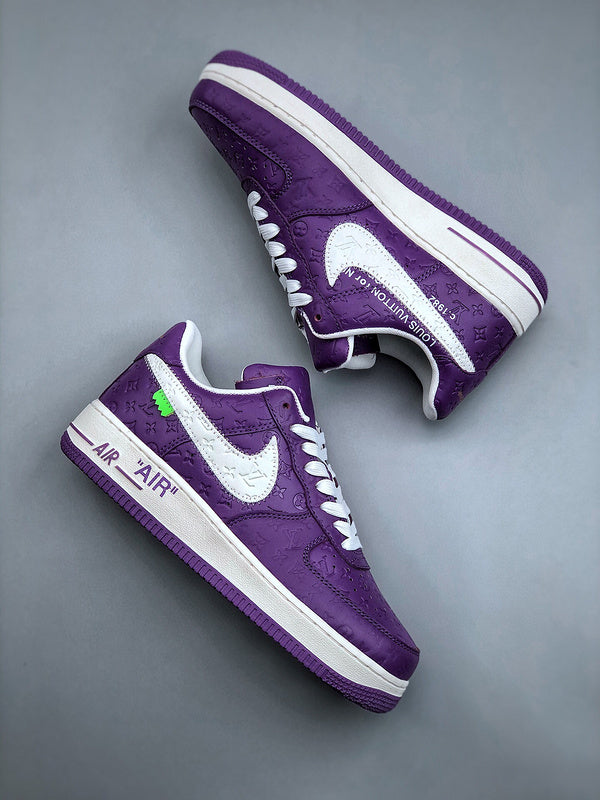 Tênis Nike Air Force 1 Low LV8 Purple Leather