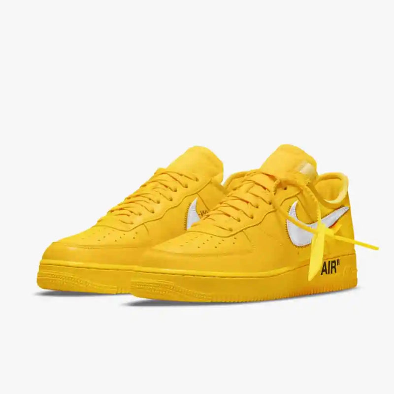 Tênis Nike Air Force Low x Off-White 'ICA University Gold'