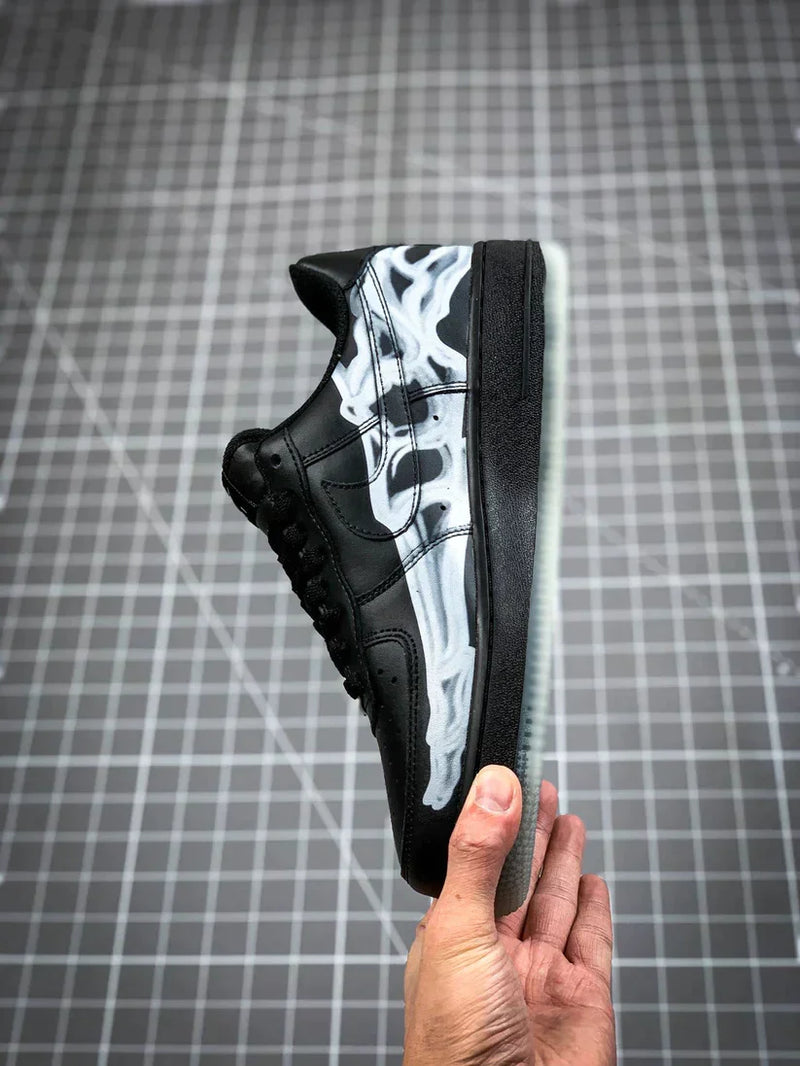 Tênis Nike Air Force 1 Low Skeleton Black