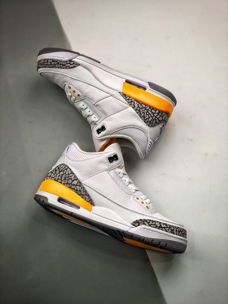 Tênis Nike Air Jordan 3 Retro "Laser Orange"