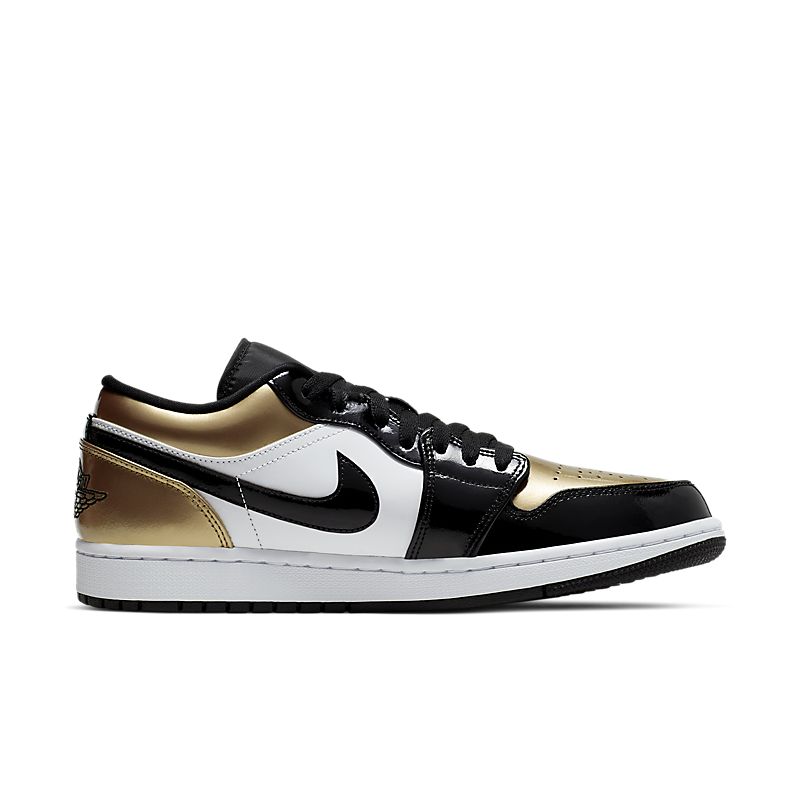 Tênis Nike Air Jordan 1 Low Gold Toe