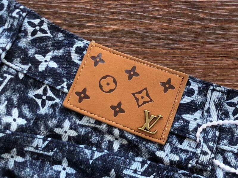 Calça Louis Vuitton Monogram Denim