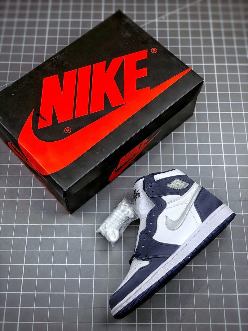 Tênis Nike Air Jordan 1 High CO.JP “Midnight Navy”