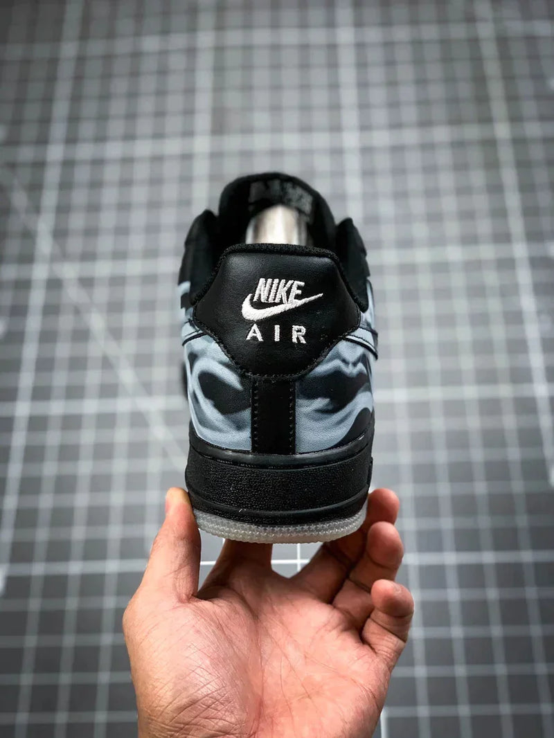 Tênis Nike Air Force 1 Low Skeleton Black