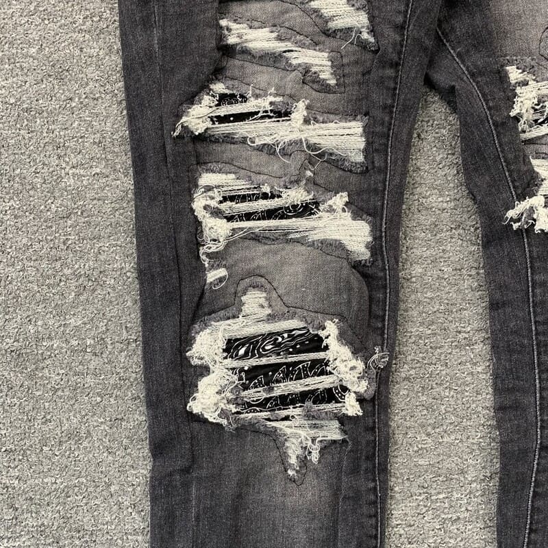 Calça Amiri Thrasher Bandana Jeans