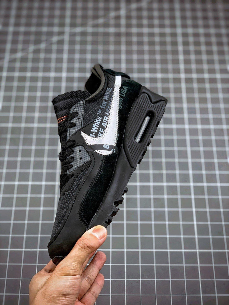 Tênis Nike Air Max 90 x OFF-White "Black"