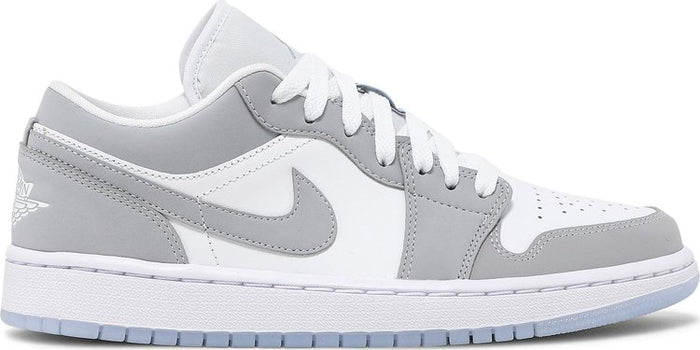 Tênis Nike Air Jordan 1 Low 'White Wolf Grey''