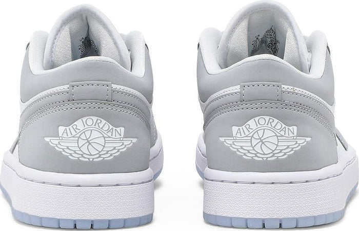 Tênis Nike Air Jordan 1 Low 'White Wolf Grey''