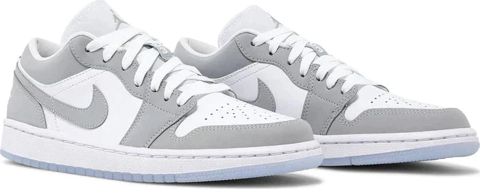 Tênis Nike Air Jordan 1 Low 'White Wolf Grey''