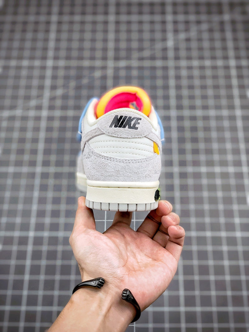 Tênis Nike SB Dunk Low x Off-White 'The 50 - Blue'