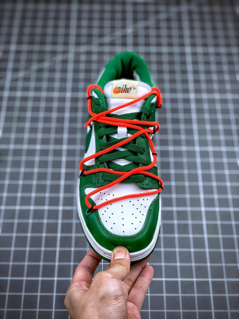 Tênis Nike SB Dunk Low x Off-White 'Pine Green'