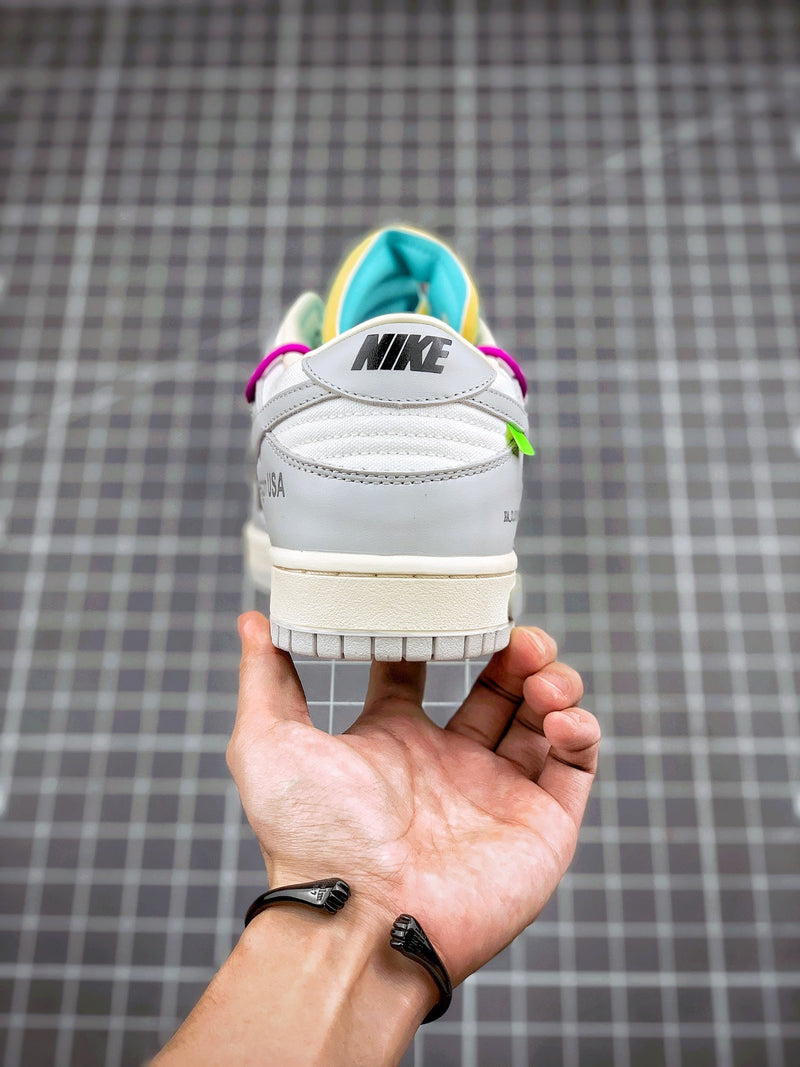 Tênis Nike SB Dunk Low x Off-White 'The 50 - Purple'