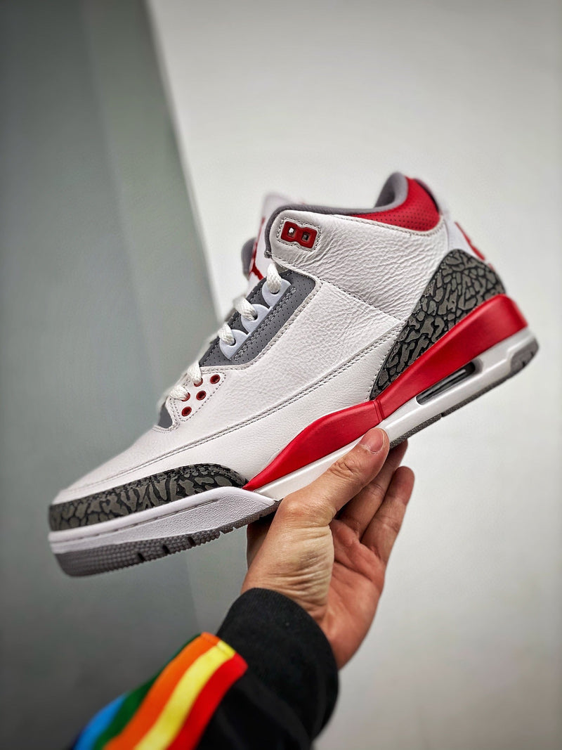 Tênis Nike Air Jordan 3 Retro "Fire Red"