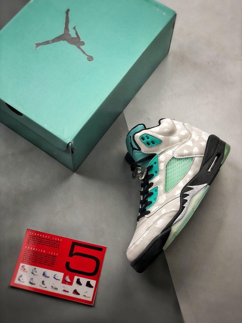 Tênis Nike Air Jordan 5 "Island Green"