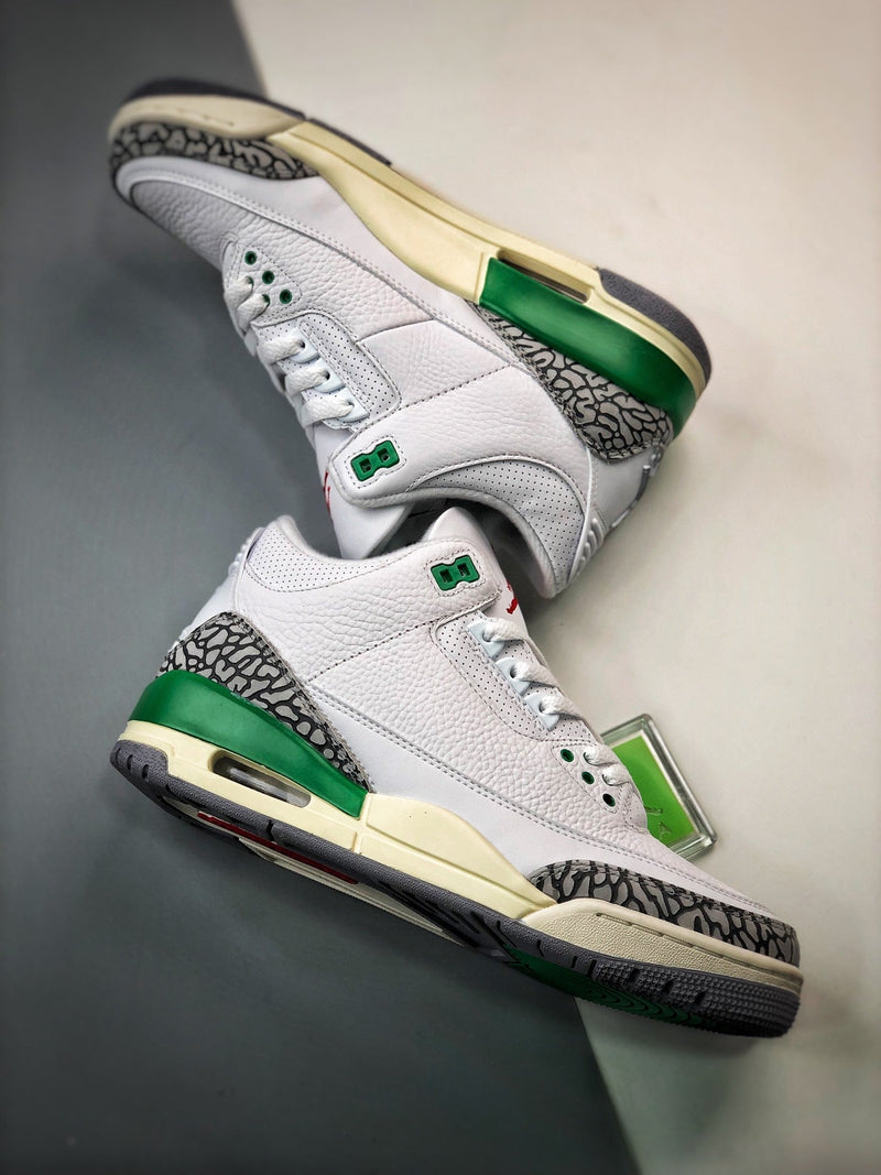 Tênis Nike Air Jordan 3 "Luck Green"