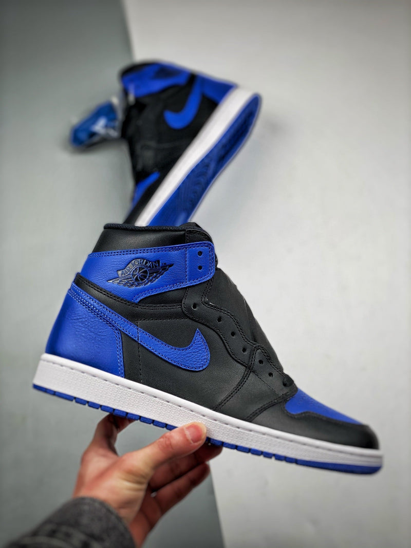 Tênis Nike Air Jordan 1 Retro High "Black Royal Blue"