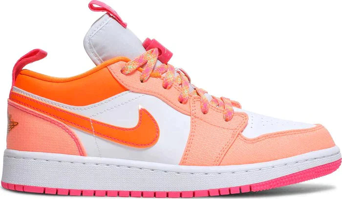 Tênis Nike Air Jordan 1 Low Utility GS 'Hyper Crimson'