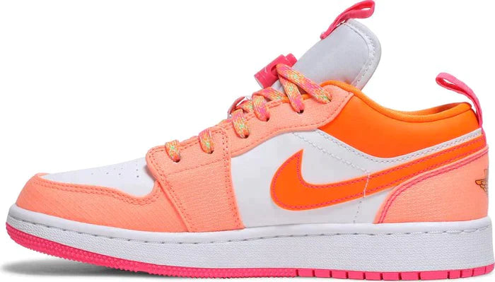 Tênis Nike Air Jordan 1 Low Utility GS 'Hyper Crimson'