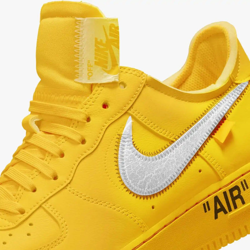 Tênis Nike Air Force Low x Off-White 'ICA University Gold'