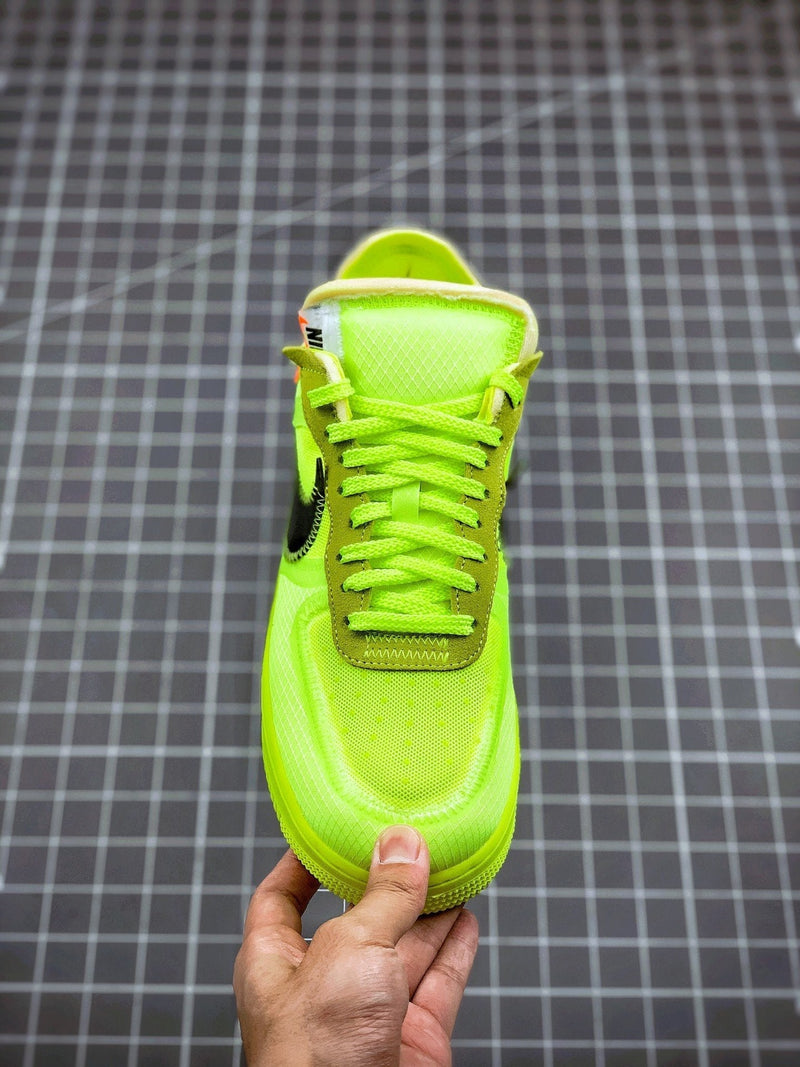 Tênis Nike Air Force Low x Off-White 'Volt'